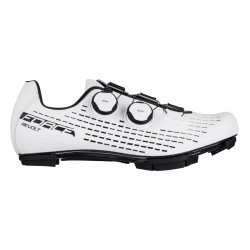 Des chaussures FORCE MTB REVOLT CARBON BLANC